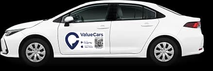 Value Cars branded vehicle